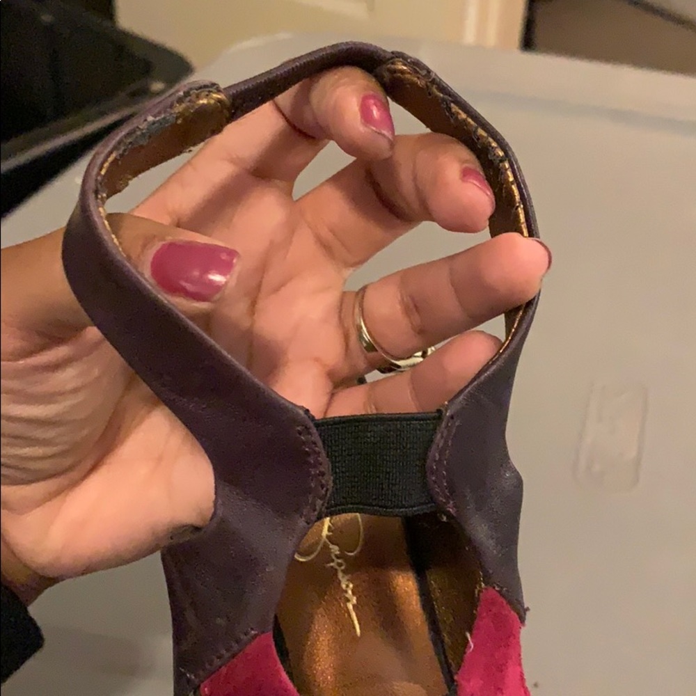 Jessica Simpson Colorblock heels - Picture 3 of 12